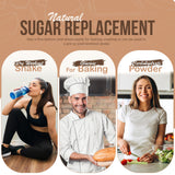 Fit Lane Nutrition comparada con una mano para ver su tamaño y cantidad útil