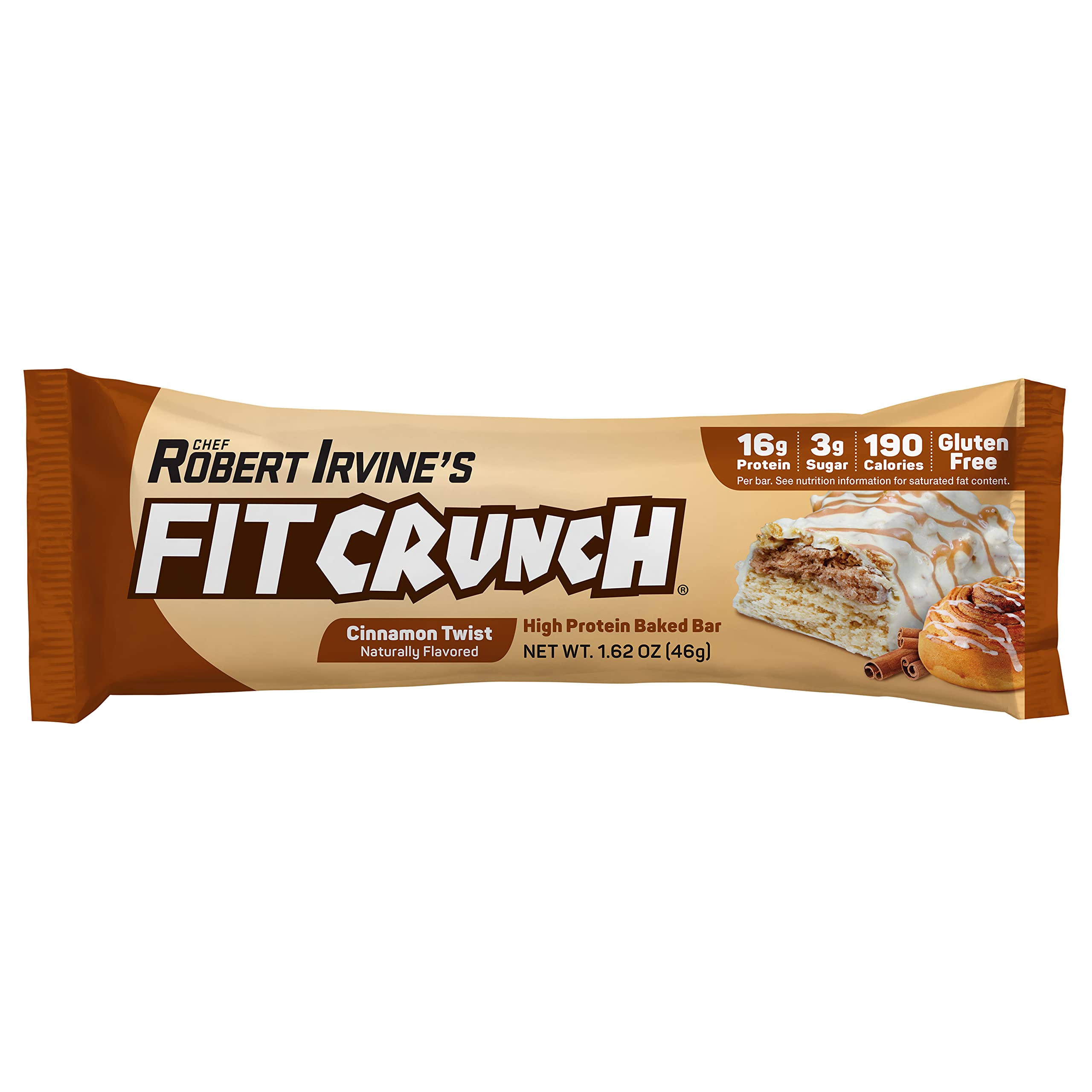 Fit Crunch barra en mano como snack portátil y fuente de proteína