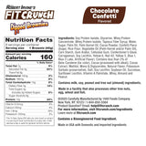 FitCrunch brownie en mano, snack portable y rico en proteína