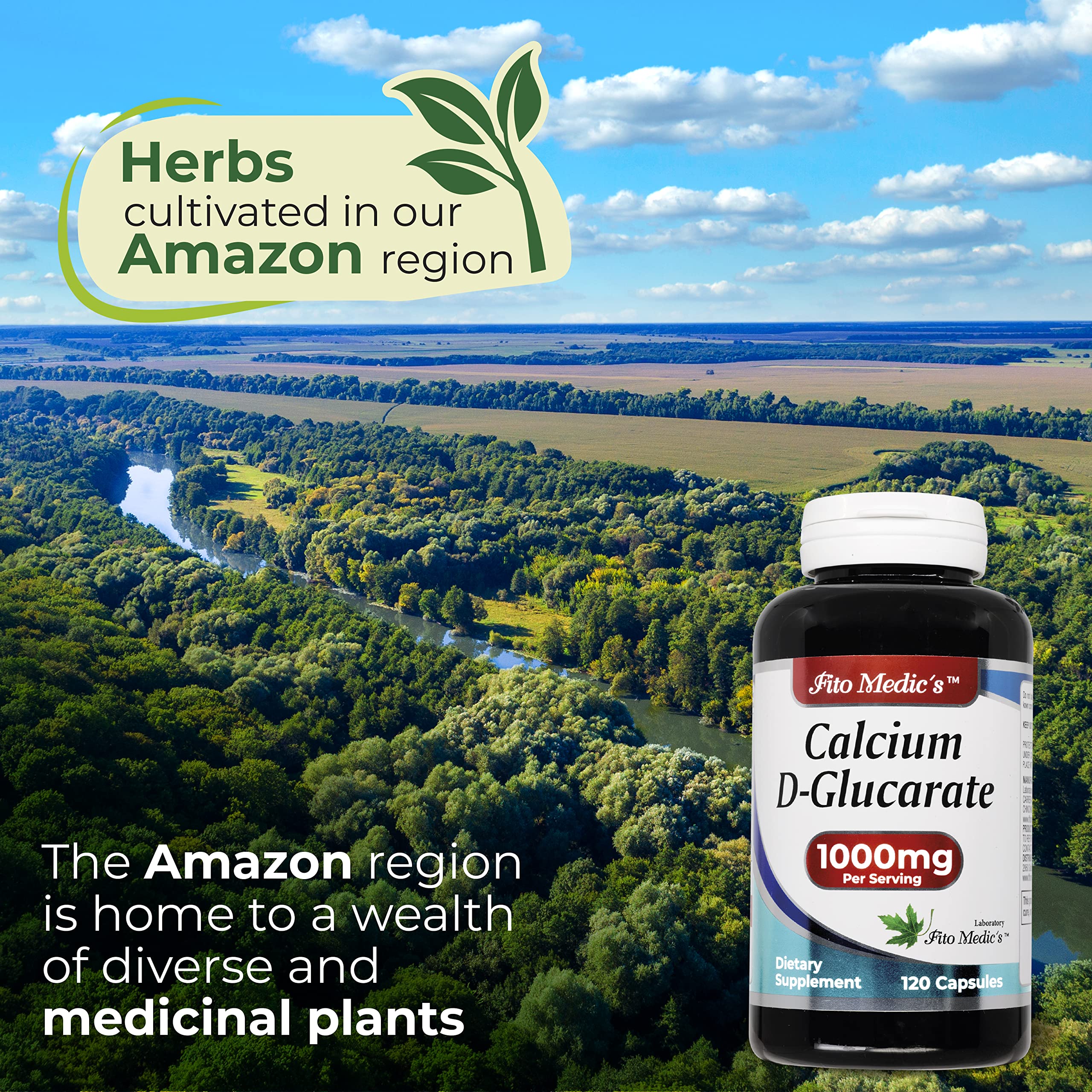 FITO MEDIC'S bote abierto con cápsulas visibles facilitando control de suministro