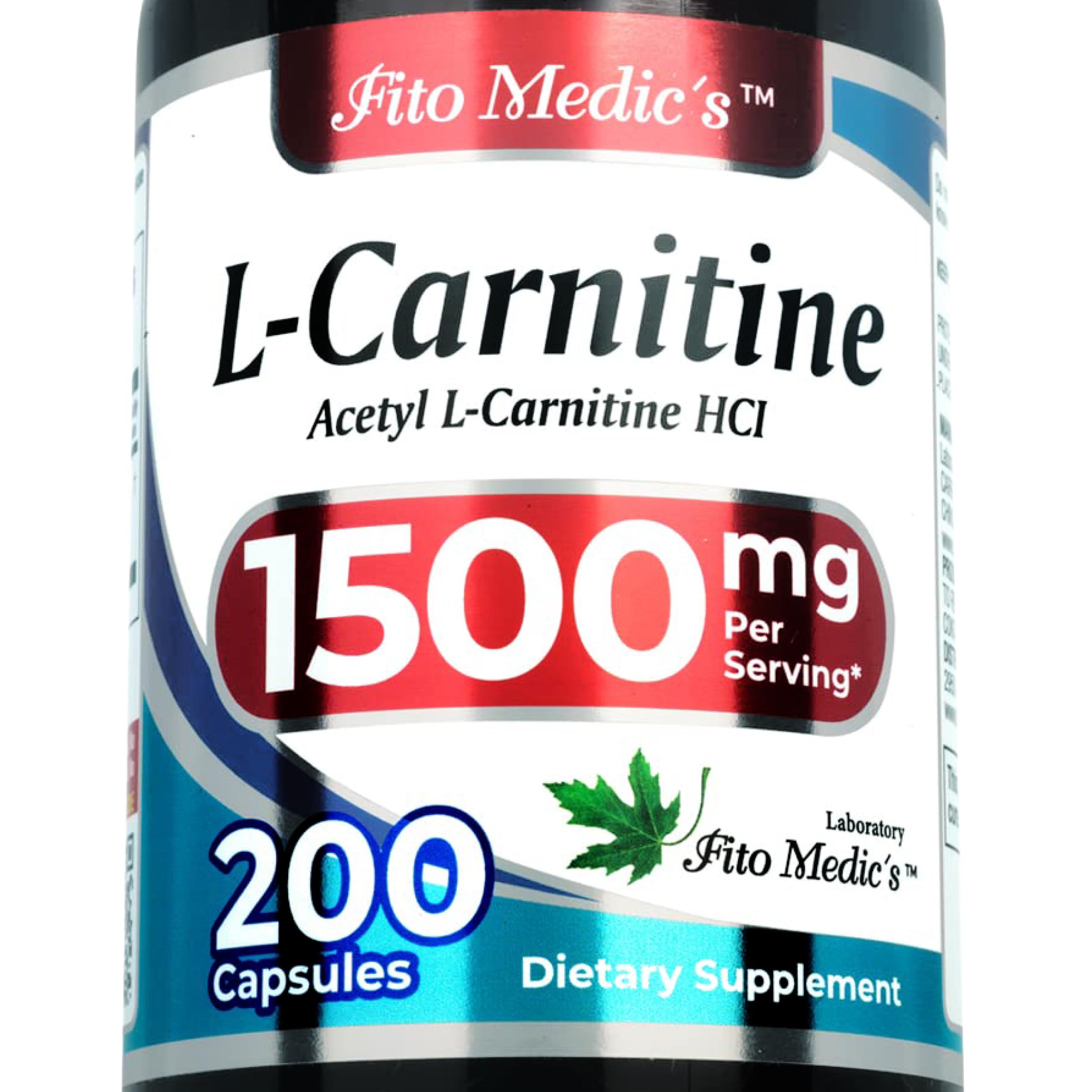 FITO MEDIC'S frasco frontal mostrando 200 cápsulas y presentación clara