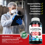 FITO MEDIC'S primer plano de la textura de la cápsula y su acabado liso