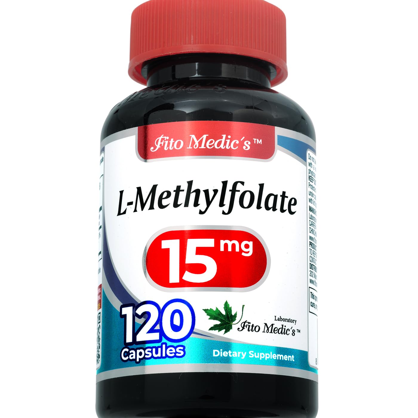 FITO MEDIC'S vista lateral de la etiqueta con detalles de formulación y calidad visibles