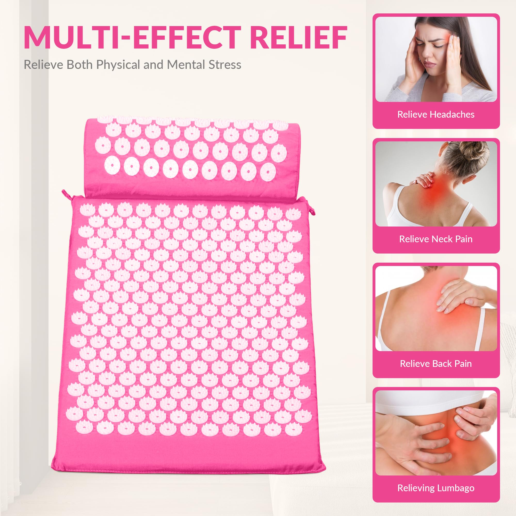 Fitvids cojín cervical en uso apoyando el cuello y mejorando postura