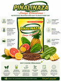 Five Brothers Piñalinaza bolsa resellable abierta conservando frescura y conveniencia