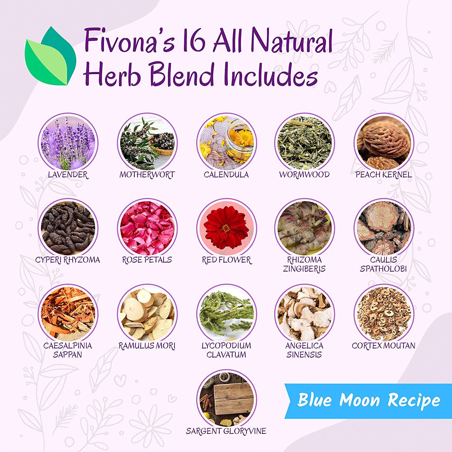 FIVONA vista cercana de textura de hierbas que sugiere aroma natural