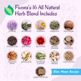 FIVONA vista cercana de textura de hierbas que sugiere aroma natural