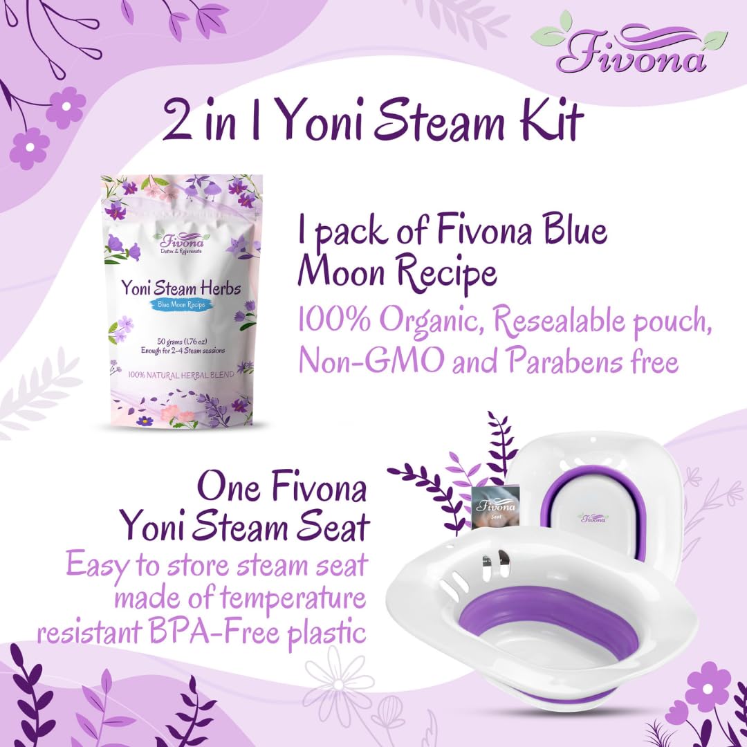 Bolsa de hierbas Blue Moon de FIVONA para sesiones de vapor naturales