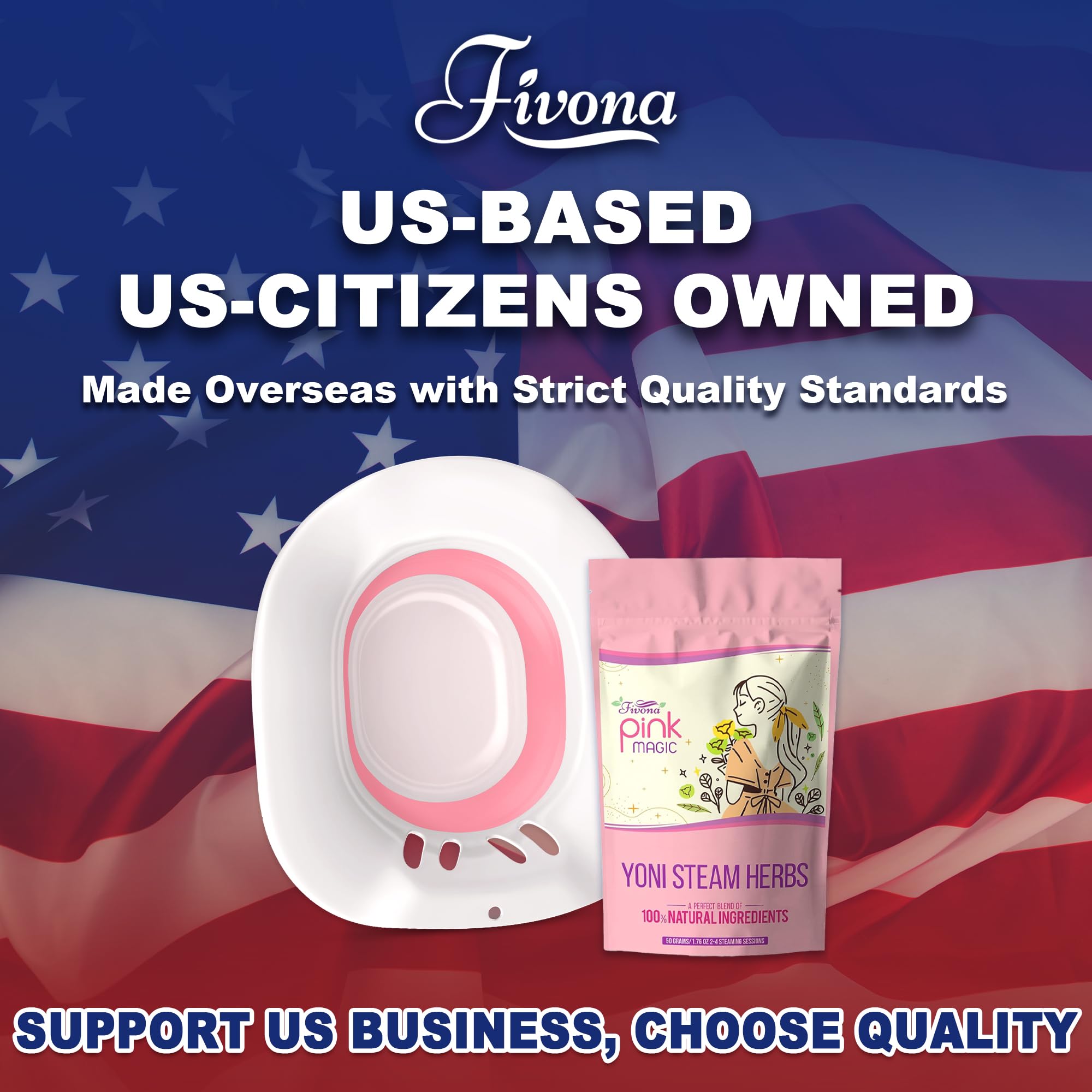 Fivona hierbas Pink Magic en empaque resellable, aroma natural