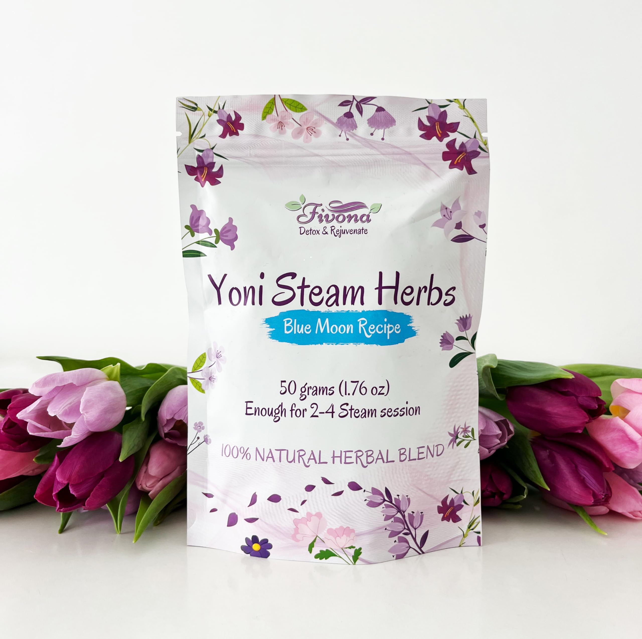 FIVONA mujer relajada usando vapor íntimo para momento de autocuidado
