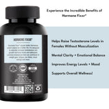 Fixxr etiqueta con información nutricional y formulación por Dr. Amie