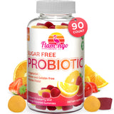 Flamingo Supplements frasco frontal mostrando etiqueta y beneficios visibles