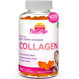 Flamingo Supplements frente del envase mostrando 100 gomas y beneficios visibles