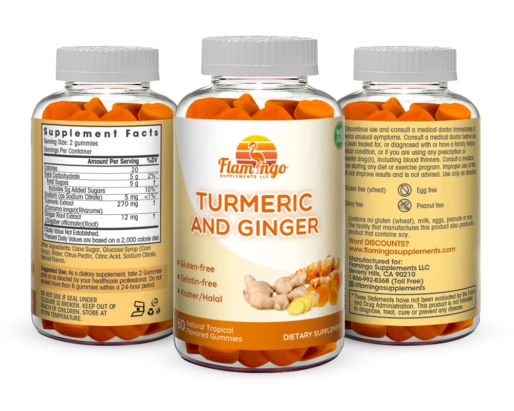Flamingo Supplements gominola en mano para uso cotidiano y fácil ingestión