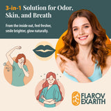 Flarovexarith ingredientes matcha y vinagre de manzana como fuente botánica
