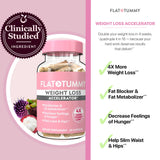 Flat Tummy cápsula detalle de textura que facilita ingestión sin sabor