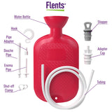 Flents primer plano del material sin látex que cuida pieles sensibles