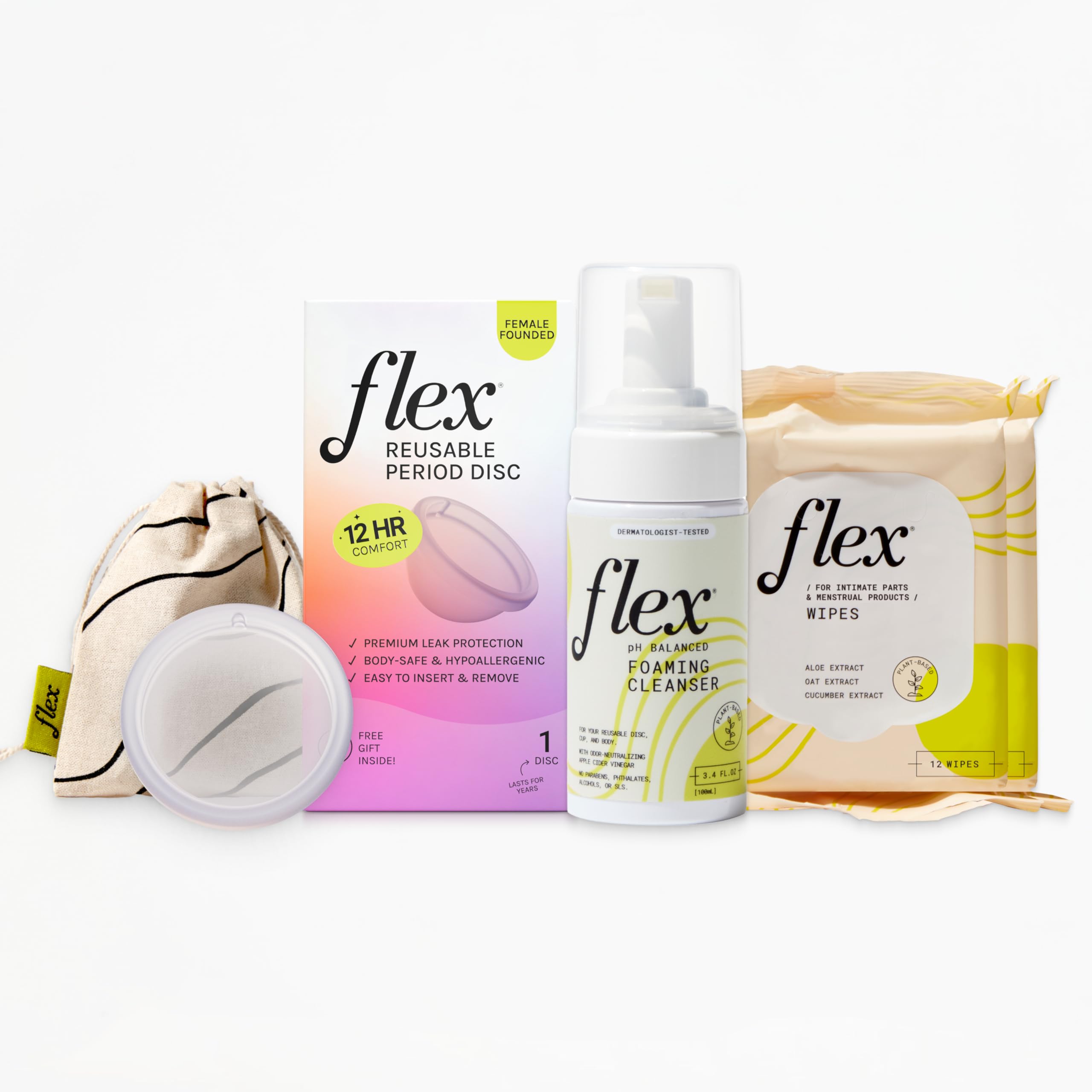 Flex disco frontal mostrando diseño y capacidad para protección prolongada