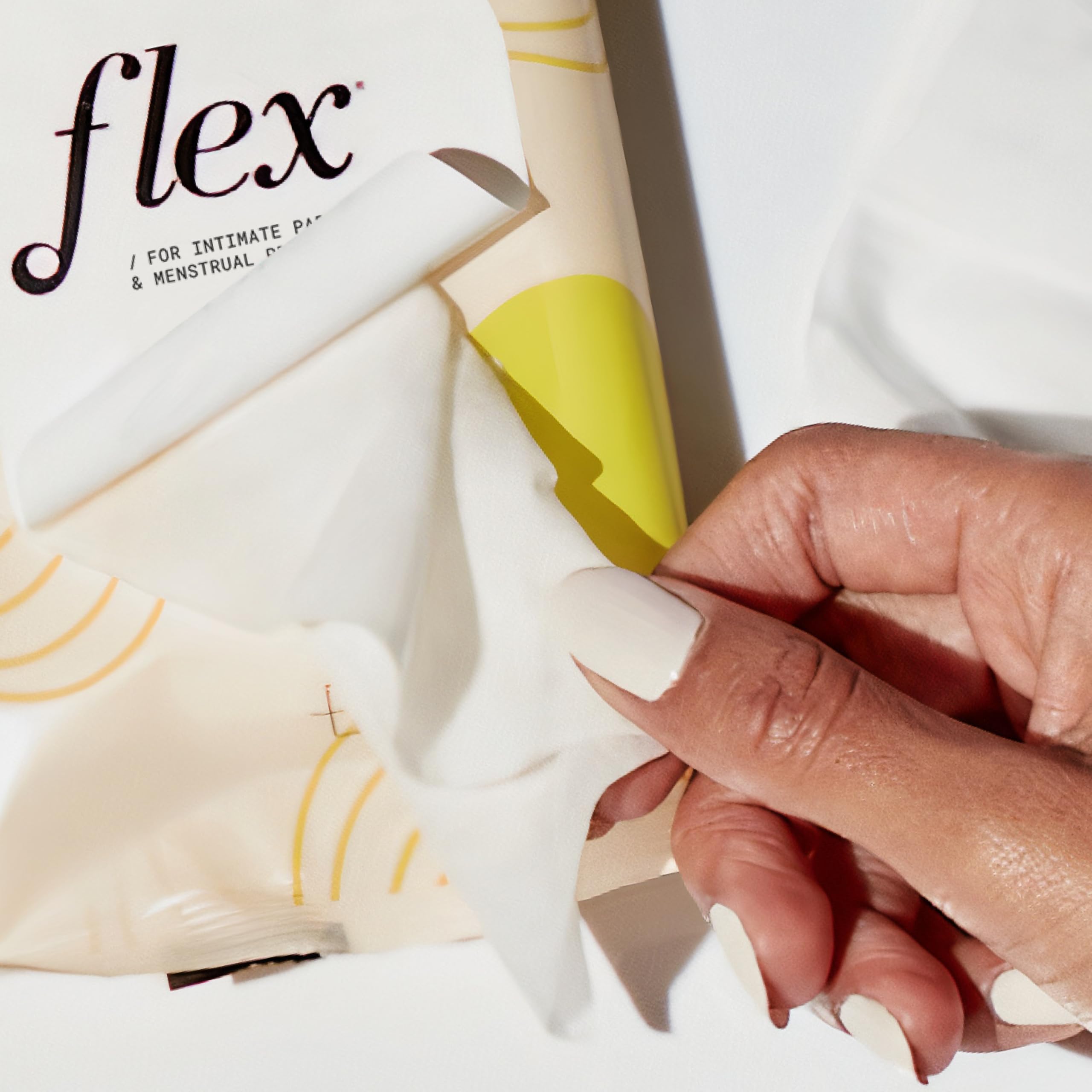 Flex bolsa de transporte mostrando almacenamiento discreto y seguro