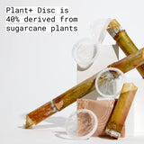 Flex Plant+ Disc ilustración uso en el cuerpo para comodidad y protección larga