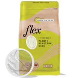 Flex Plant+ Disc frente del empaque mostrando pack de 12 y beneficio ecológico
