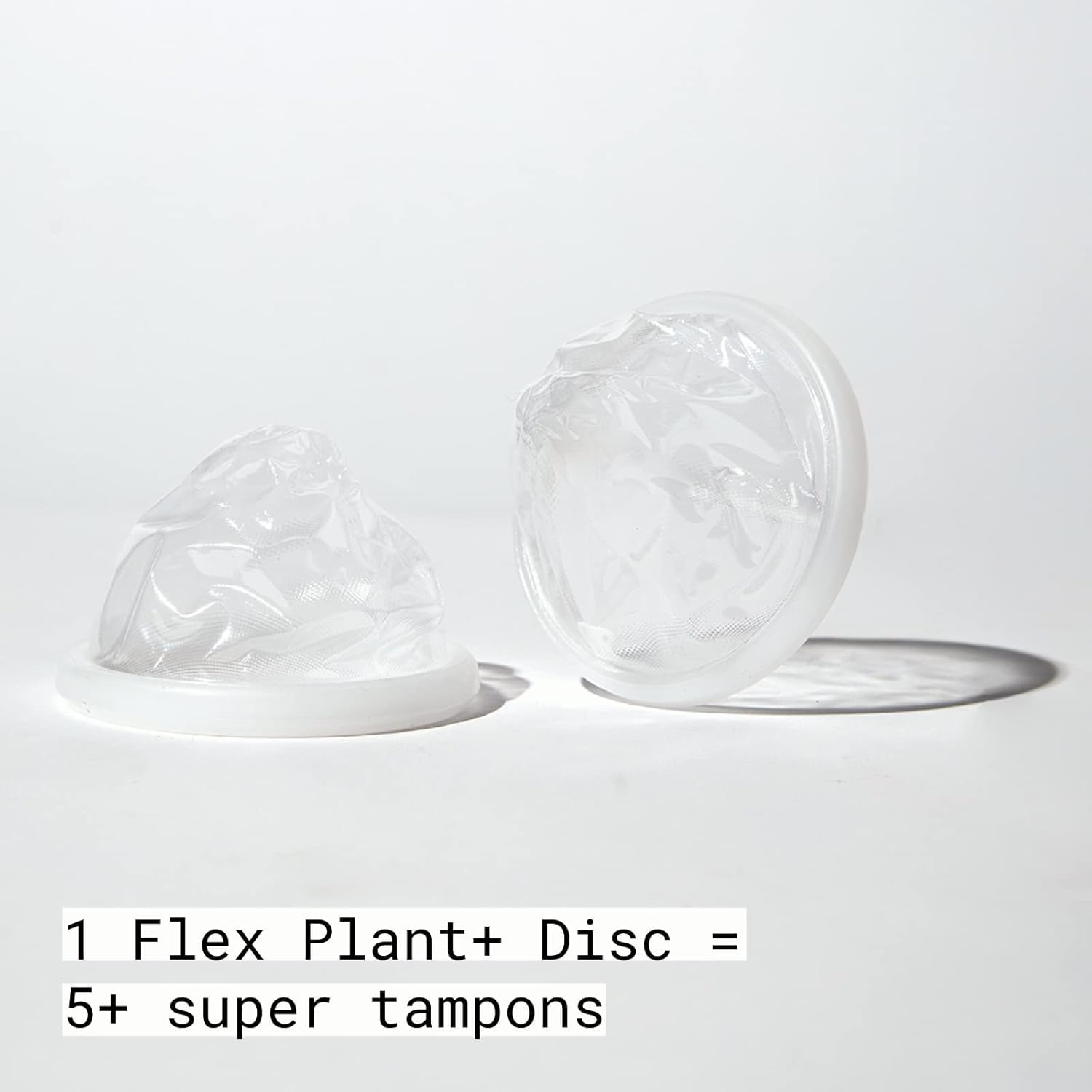 Flex Plant+ Disc detalle del borde EasyFold para inserción más fácil
