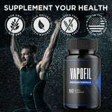 Flex University Vapofil ingredientes proximidad mostrando extractos naturales
