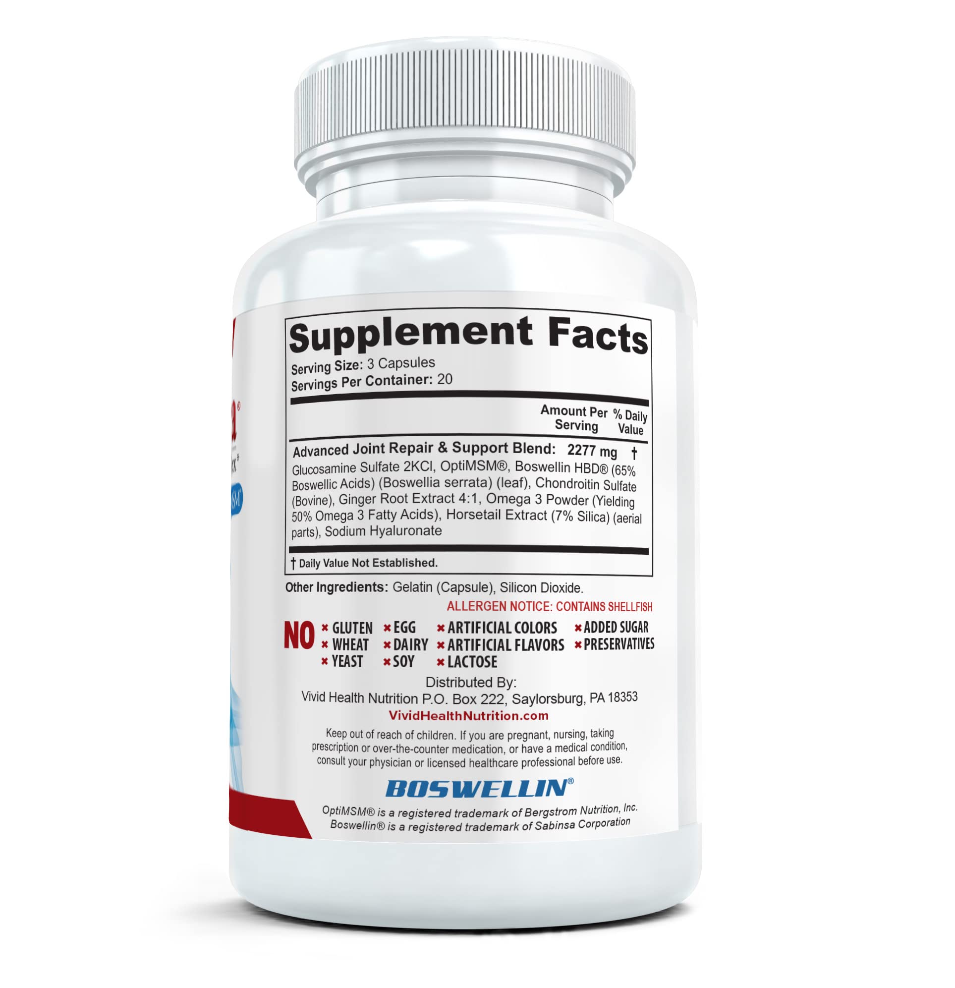 Flexacil Ultra etiqueta nutricional visible con información clara