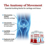 Persona activa usando Flexacil Ultra y realizando ejercicios de rodilla