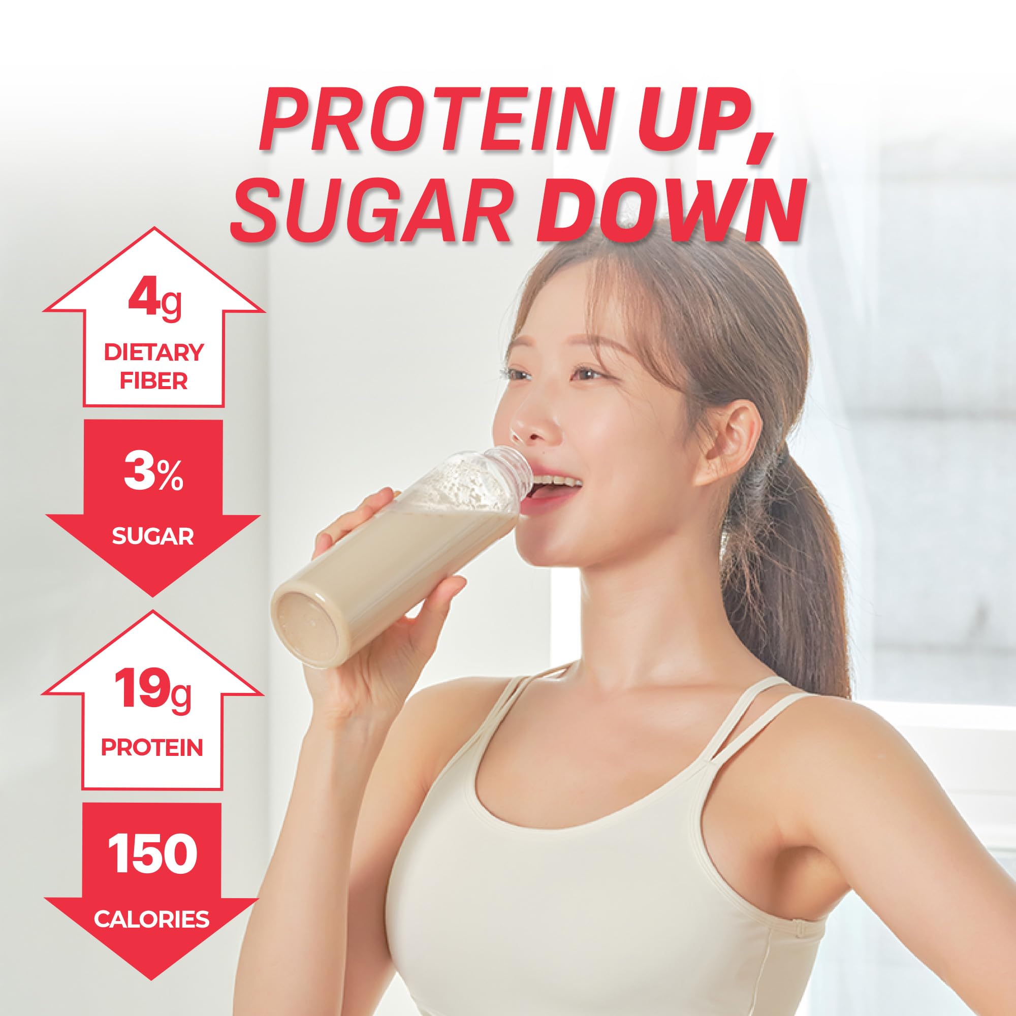 FLIMEAL polvo en cuchara listo para mezclar con alta proteína