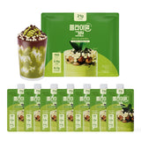 FLIMEAL empaque frontal matcha mostrando sabor y conveniencia