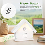 FLLVILLEY sensor de movimiento activando sonidos al acercarse