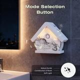 FLLVILLEY caja colocada en baño creando atmósfera relajante y discreta