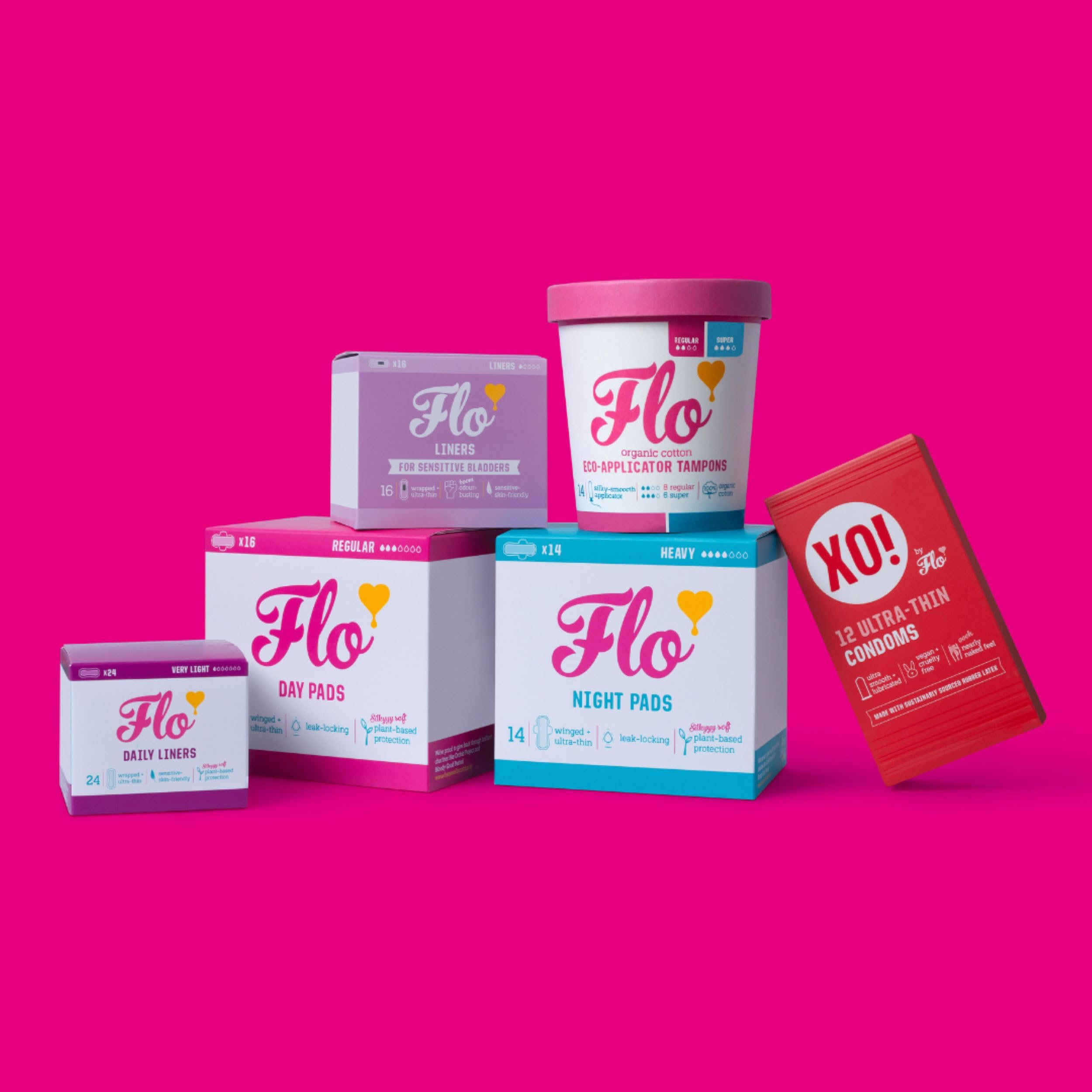 FLO compresa en escena lifestyle con persona relajada, confort y confianza