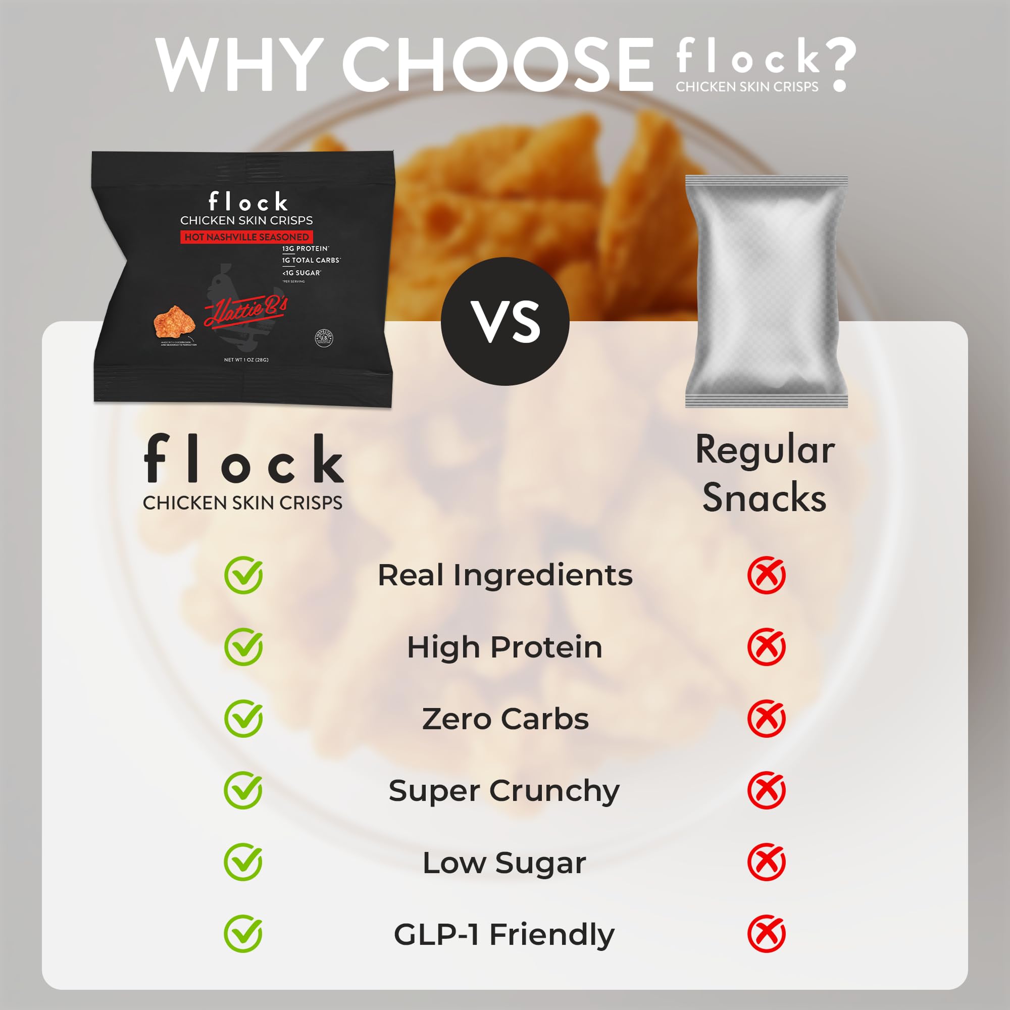 Flock escena de merienda al aire libre ideal para snacks proteicos