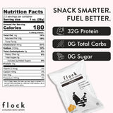 Flock chips servidos en ensalada para añadir crujido y proteína