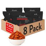 Flock paquete frontal Hattie B's Nashville Hot mostrando diseño y porción lista