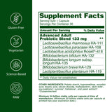 Flora etiqueta con información nutricional y cepas indicando calidad y transparencia