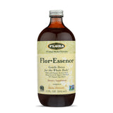Flora Flor‑Essence vista frontal con botella y etiqueta clara, muestra conveniencia