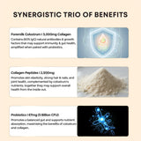 Porción de gomitas Flora Fusion Research en tazón señalando cantidad por dosis