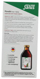 Floradix primer plano del líquido para apreciar textura y color