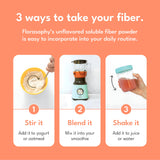 Florasophy en desayuno saludable que apoya energía diaria