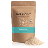 Florasophy envase frontal mostrando nombre y beneficios para digestión