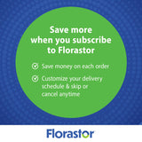 Florastor etiqueta de ingredientes con vitamina C y botanicals
