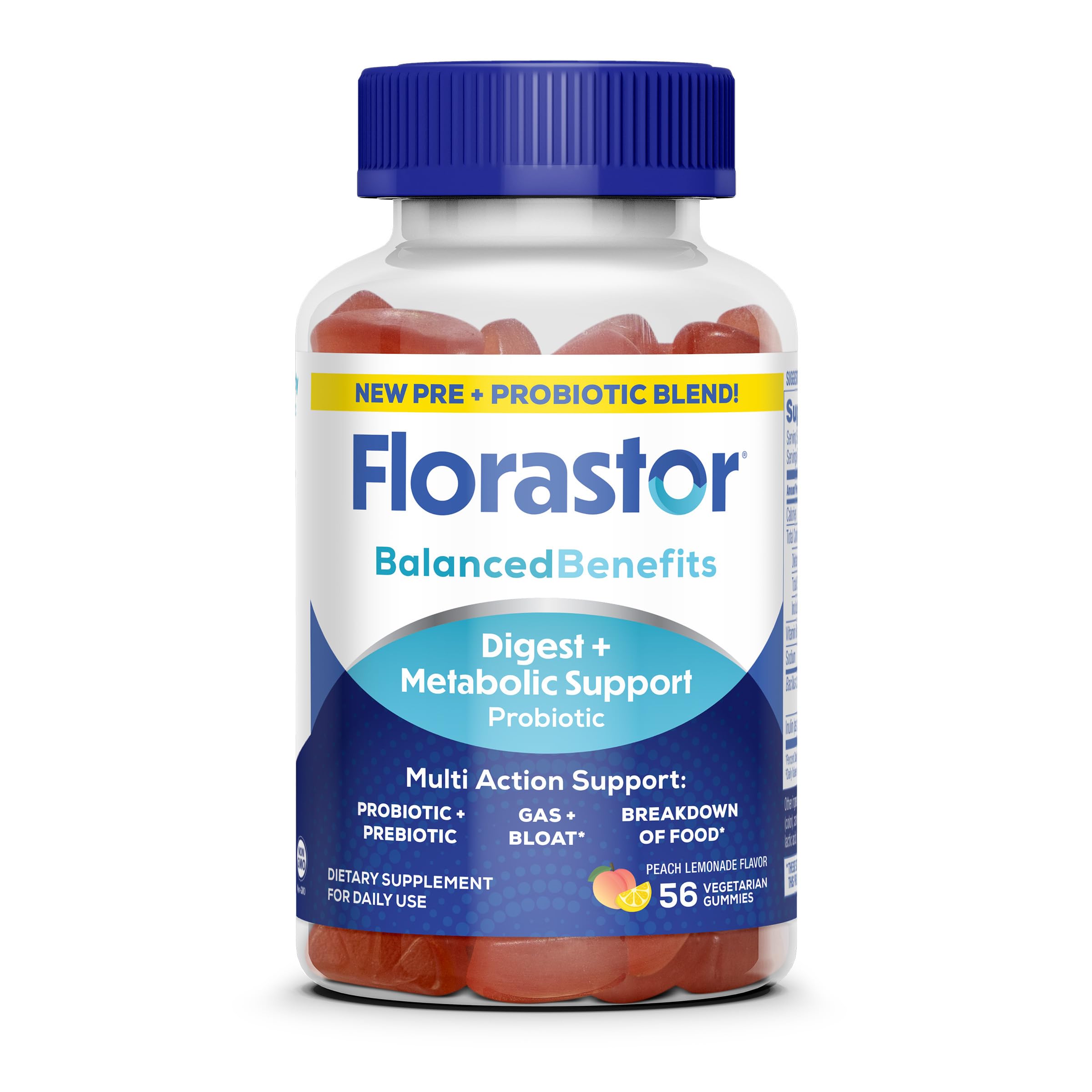 Florastor frente del envase mostrando el producto y beneficios visibles