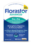 Florastor frontal empaque mostrando cápsulas y beneficios