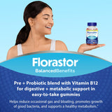 Florastor textura de la gomita en primer plano para apreciar consistencia