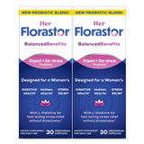 Florastor front packaging mostrando beneficios digestivos y de bienestar