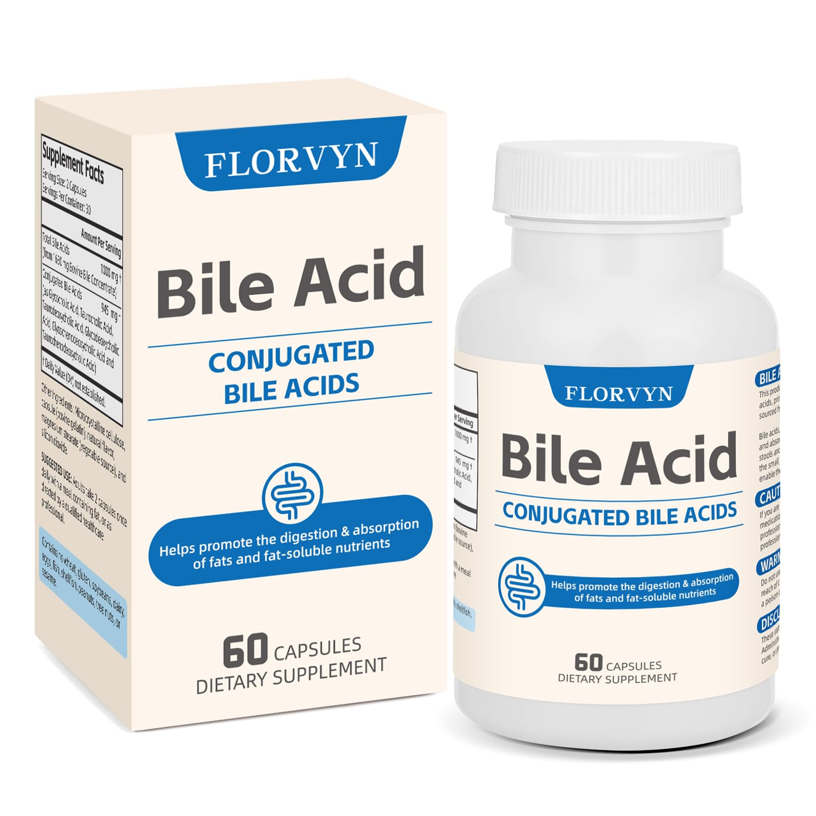 Florvyn estilo de vida con usuario en mesa, comodidad digestiva destacada