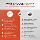 Flow Pouches momento de estudio con pouch demostrando apoyo a la concentración
